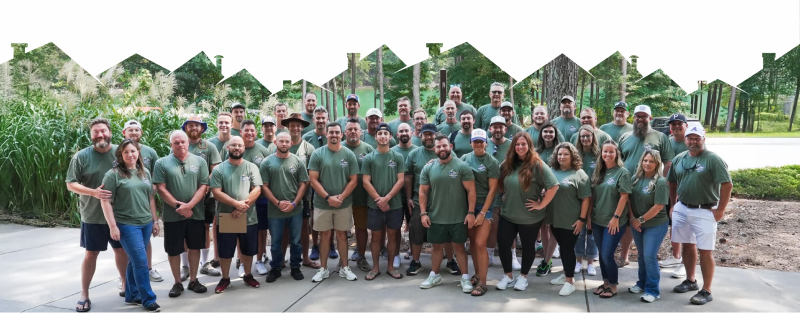 Fraser Roofing's professional team of roofing experts and staff members.